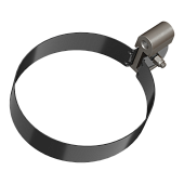  ТН ОПТИМА хомут трубы, черный (фото)