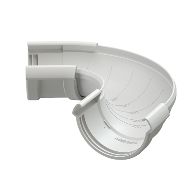 Docke LUX Угол регулируемый 60˚-160˚ (Пломбир) (фото)