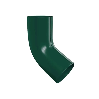 Колено трубы МП т-зелёный (фото)