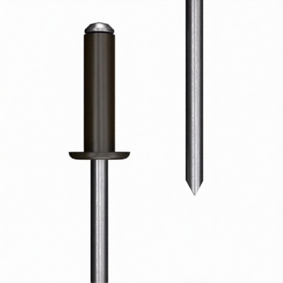 Заклепка 3,2х8 комбинированная (коричневая) (фото)