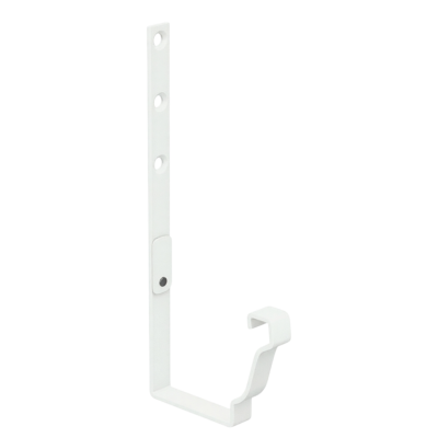 Держатель желоба D120х86 (ПЭ-01, 9003) Бюджет бел (фото)