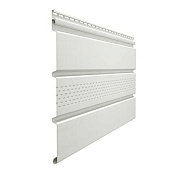  Панель потолочная Gentek (софит) Белый, 3660х305мм (фото)