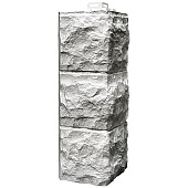  Угол наружный к Фасайдингу Дачный Доломит, светло-серый  (фото)