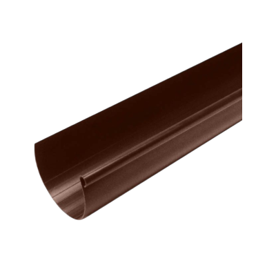 Желоб водосточный 130мм MUROL корич,4м (фото)