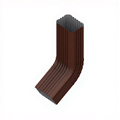 Колено трубы 76*102  (ПЭ-01-8017-0,5) кор (фото)