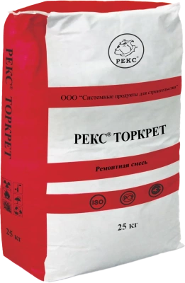 РЕКС® Торкрет меш. 25 кг/МКР (фото)