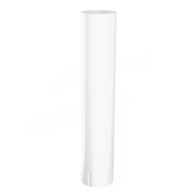 Труба водосточная D150*1000 белый 9003 (фото)
