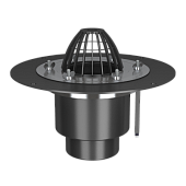 Воронка кровельная с обогревом TERMOCLIP ВФО Ø160х175мм (фото)