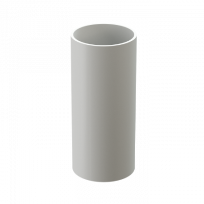 Docke PREMIUM Труба водосточная, 1м (пломбир) (фото)